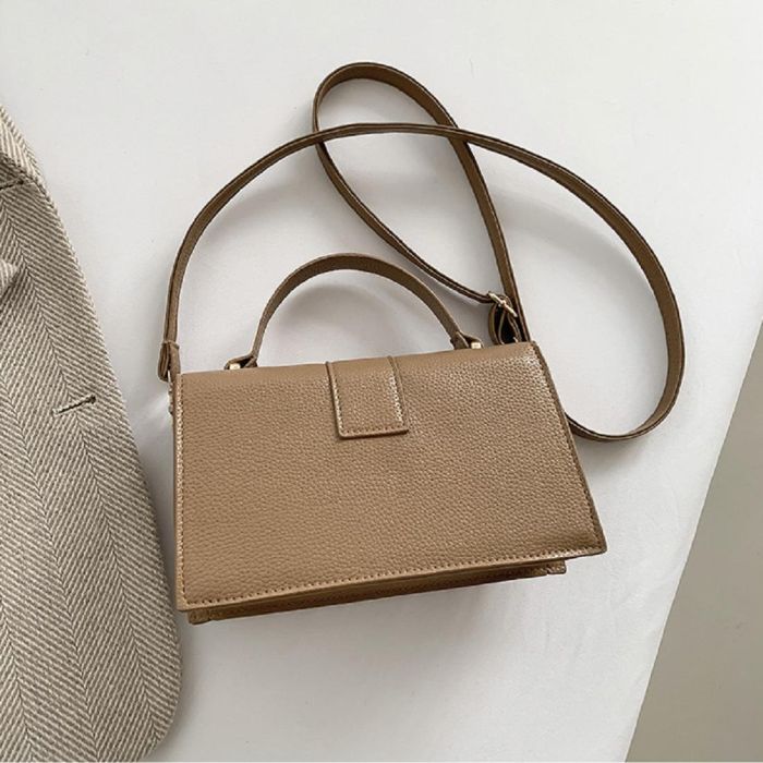 Мини кроссбоди из эко-кожи Lilly P2-6934B беж