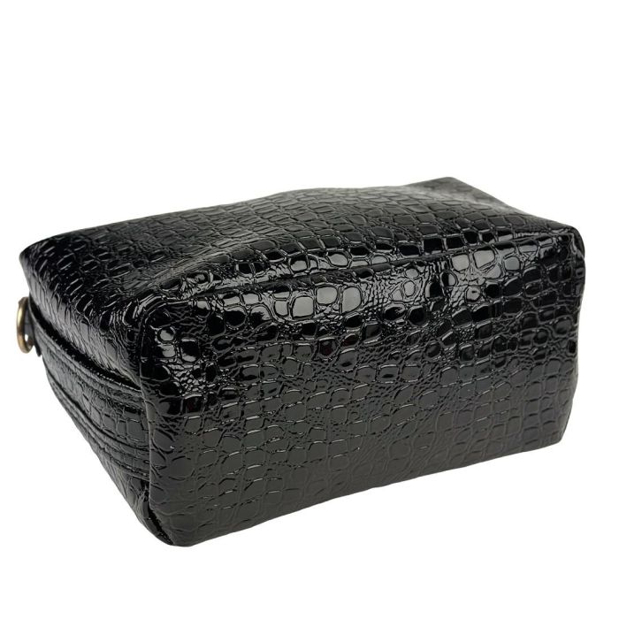 Маленька сумка з екошкіри Lilly P2-86145A чорна