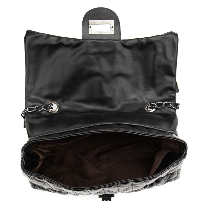 Кросбоди в мягкой эко-коже Lilly P4-6449A черное