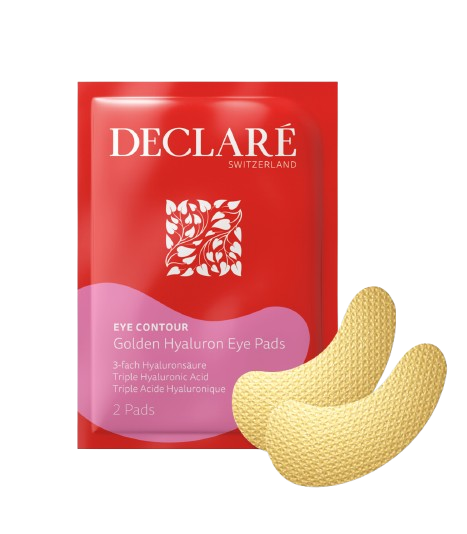 Патчі під очі "Золотий гіалурон" GOLDEN HYALURON EYE PADS Declare 2 мл (11358)