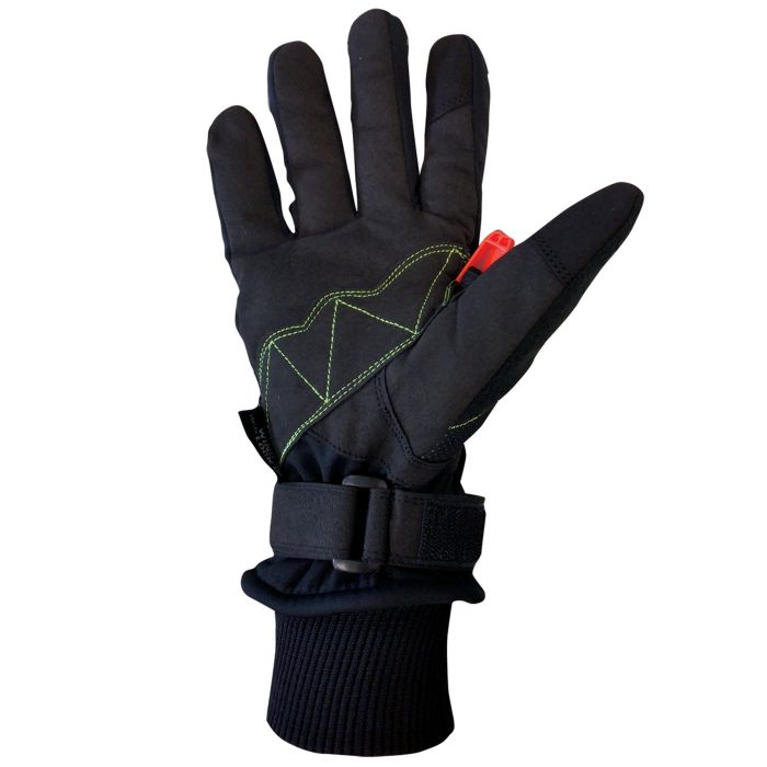 Рукавички для скандинавської ходьби Gabel Wind Tech N.C.S. Black/Green M (8015012100008)