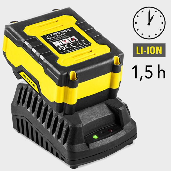 Перфоратор аккумуляторный Trotec PRDS 20-20V + кейс (4415000210)