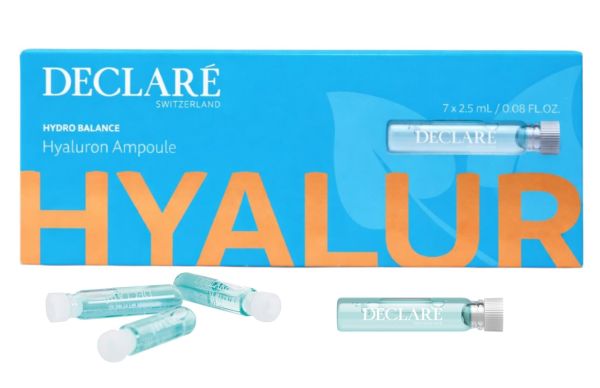 Зволожуючий концентрат 24 годин для сухої шкіри обличчя Declare Moisture 24h Effect Ampoule 7x2.5 мл (11543)