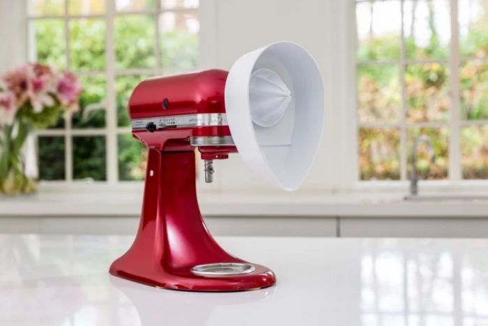Насадка-соковыжималка KitchenAid 5JE для цитрусовых белая