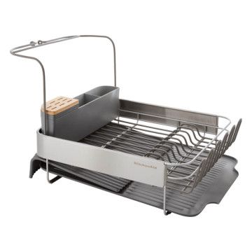 Підставка для сушки посуду KitchenAid Sinkware, 61,5 x 38,5 x 37,5 см, сірий (KEG896BXCGA)