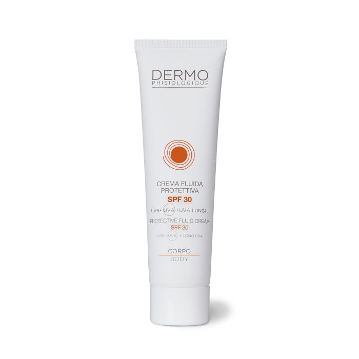 Защитный флюидный крем SPF30+ для лица и тела MySun - Protective Fluid Cream Dermophisiologique 150 мл
