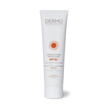 Захисний флюїдний крем з SPF50+ для обличя та тіла MySun - Protective Fluid Cream Dermophisiologique 150 мл