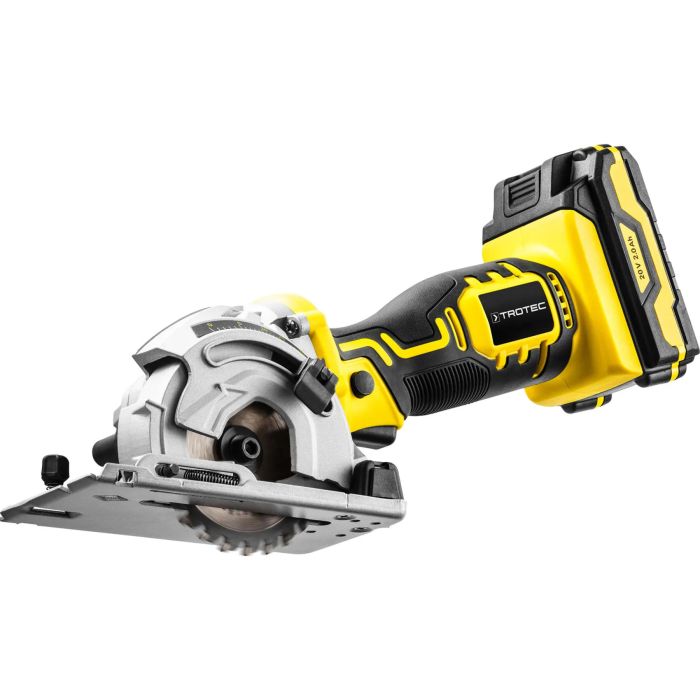 Пила циркулярная аккумуляторная мини Trotec PCSS 05-20V + кейс (4430000105)