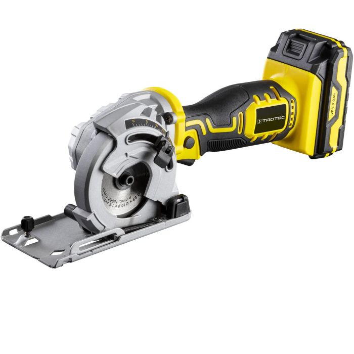 Пила циркулярная аккумуляторная мини Trotec PCSS 05-20V + кейс (4430000105)