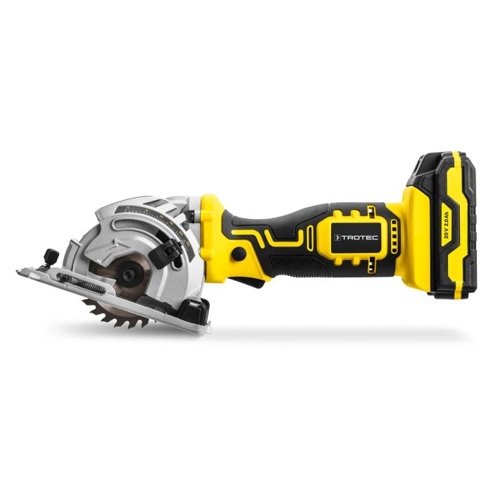 Пила циркулярная аккумуляторная мини Trotec PCSS 05-20V + кейс (4430000105)