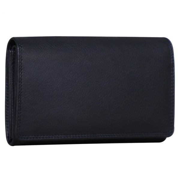 Шкіряний чорний клатч Tavinchi R-P-1971A