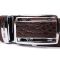 Ремінь-автомат з натуральної шкіри крокодила (каймана) коричневий CROCODILE LEATHER 18235