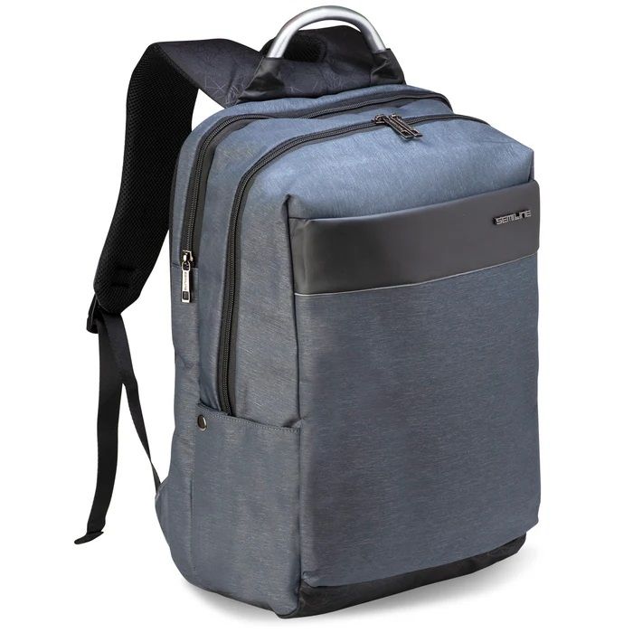 Рюкзак міський Semi Line USB 30 Grey (P8002) сірий