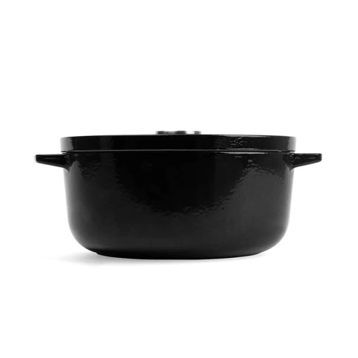 Каструля чавунна з кришкою KitchenAid 26 см 5,2 л чорна (CC006061-001)