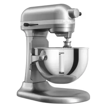 Кухонна машина KitchenAid Heavy Duty 5,2 л 5KSM55SXXECU з підйомною чашею, сріблястий