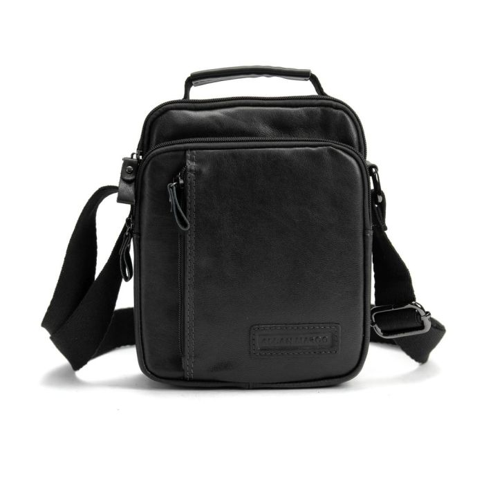 Месенджер чорний шкіряний Ruff Ryder RR-9107A