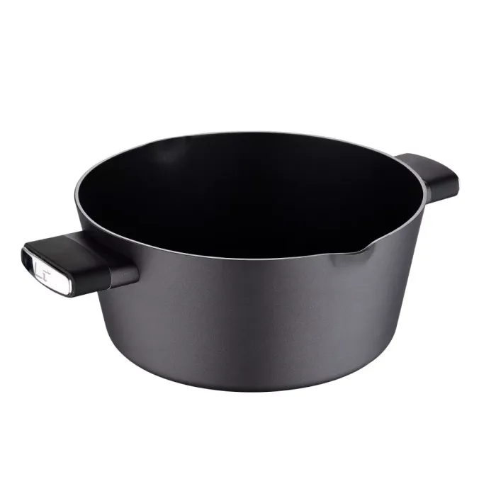 Кастрюля с крышкой Bergner Ion 6 л (BG-35802-BK)