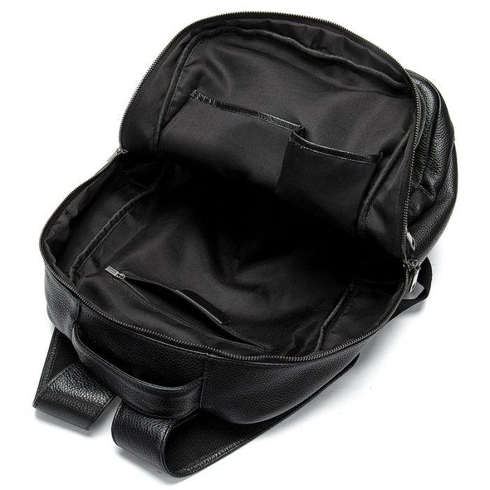 Рюкзак шкіряний 20036 Vintage чорний