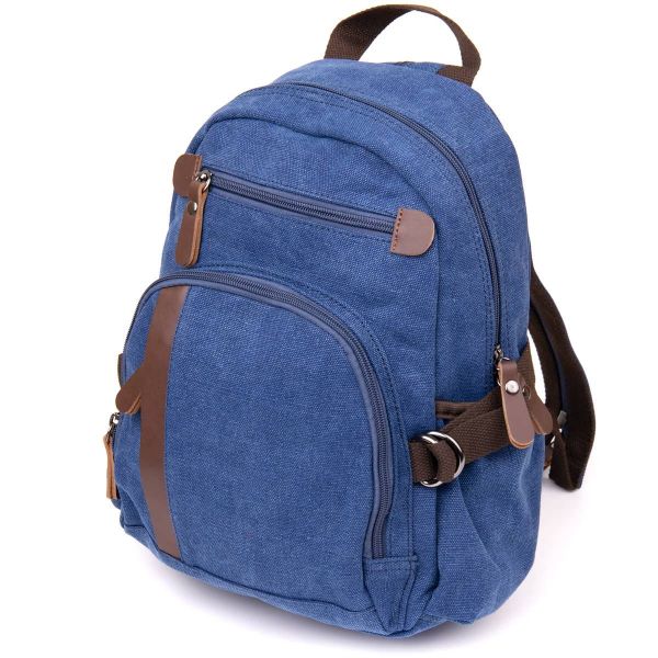 Рюкзак текстильний унісекс 20602 Vintage синій