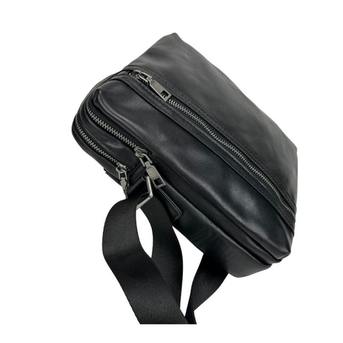 Мужской черный мессенджер Tiding Bag S-JMD10-8153A