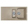 Кухонна мийка Adamant NEW LINE PLUS сахара 975x495x235 мм, з крилом