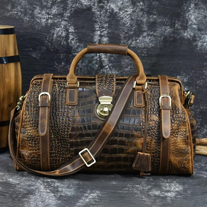 Саквояж 14410 Vintage коричневий