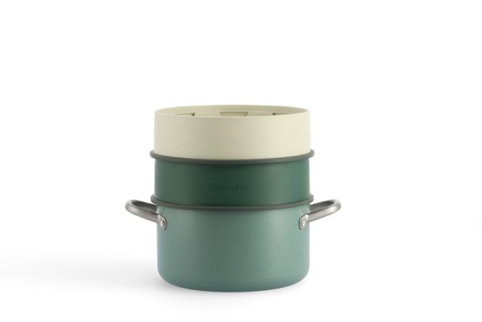Вставка-пароварка GreenPan Steam 24 см колір кремовий (CC006628-001)