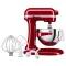 Кухонна машина KitchenAid Heavy Duty 5,2 л 5KSM55SXXEER з підйомною чашею, червоний