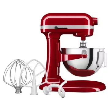 Кухонна машина KitchenAid Heavy Duty 5,2 л 5KSM55SXXEER з підйомною чашею, червоний