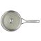 Ківш з кришкою KitchenAid Steel Core, 18 см, 2 л, матовий чорний