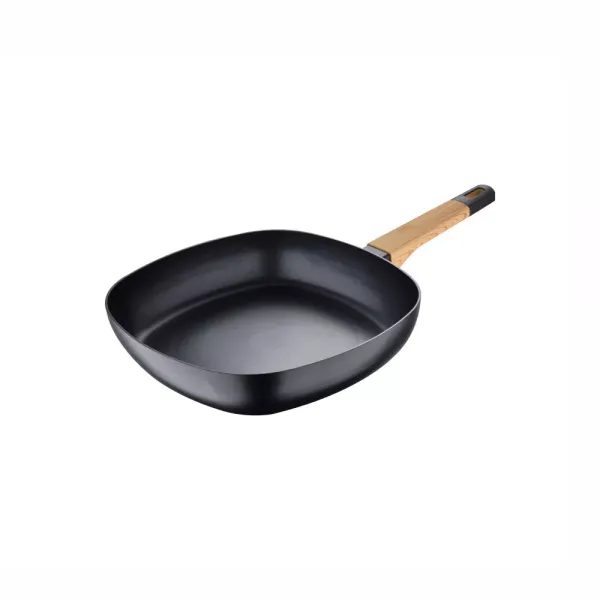 Сковорода гриль Bergner Earth black 28 см (BG-34625-BK)