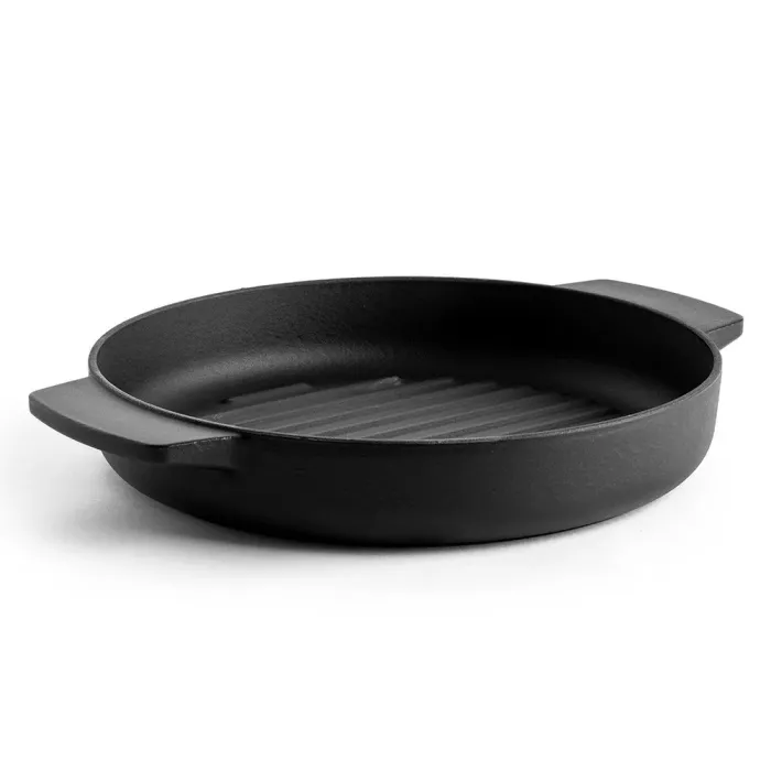 Сковорода-гриль чавунна KitchenAid Matte Oven-to-table, 26 см (CC004600-001)
