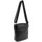 Мужская черная кожаная сумка через плечо Tiding Bag SM8-9686-4A