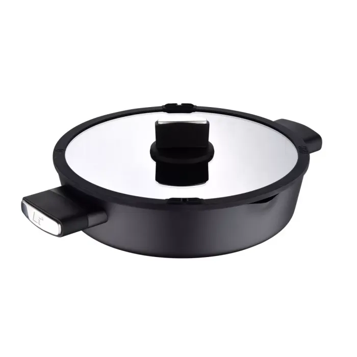 Сотейник с крышкой Bergner Ion 3.37 л (BG-35803-BK)