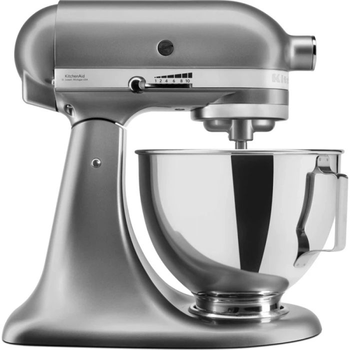 Чаша KitchenAid 4,3 л 5K45SBWH из нержавеющей стали с ручкой к моделям 4,3 л / 4,8 л