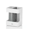 Стакан для зубних щіток KELA Cube, білий, 8.5х6.5х11.5 см (23693)