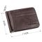 Стильний чоловічий затискач ST Leather 18941 коричневий