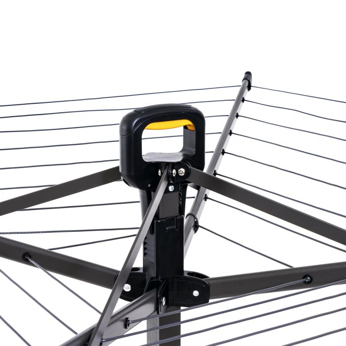 Сушарка для білизни підлогова Casa Si Pop-Up Rotary 20m Anthracite (CS92039B)