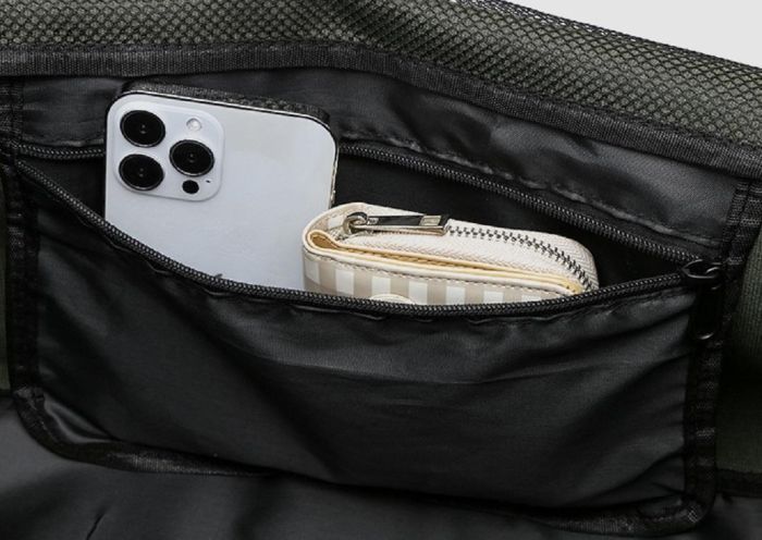 Дорожня міцна текстильна сумка Confident TB7-T-2902GR зелена