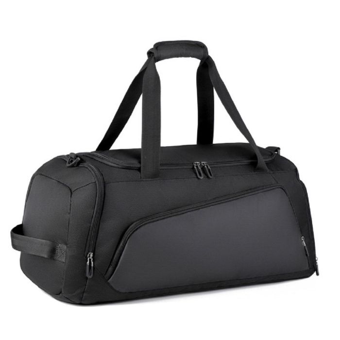 Дорожня сумка чорна текстильна Confident TB8-T17A