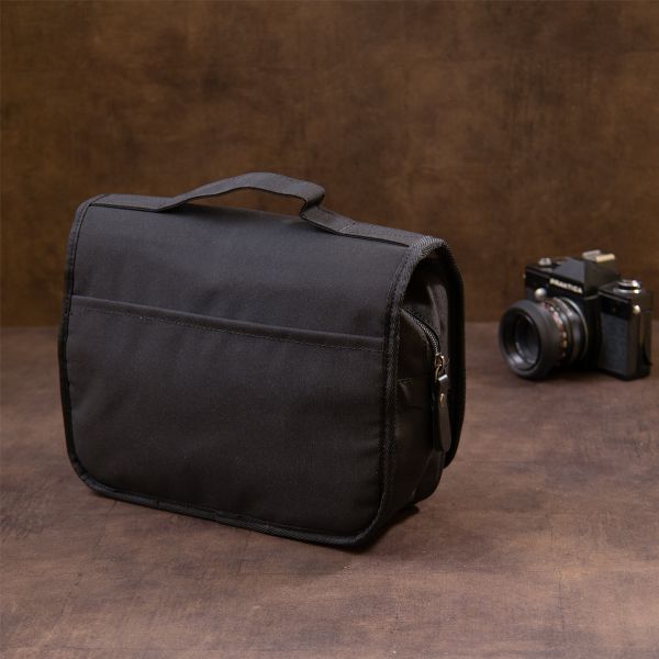Текстильна сумка-органайзер у подорож 20657 Vintage чорна