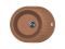 Кухонная мойка Adamant OVUM terra-cotta 615x495x200 мм, с крылом