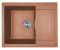 Кухонная мойка Adamant MINIMAL terra-cotta 615x495x200 мм, с крылом