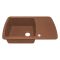 Кухонна мийка Adamant OPTIMAKS terra-cotta 775x495x200 мм, з крилом