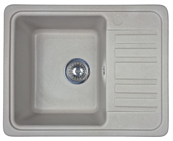 Кухонная мойка Adamant SMALL terra 570x455x180 мм, с крылом