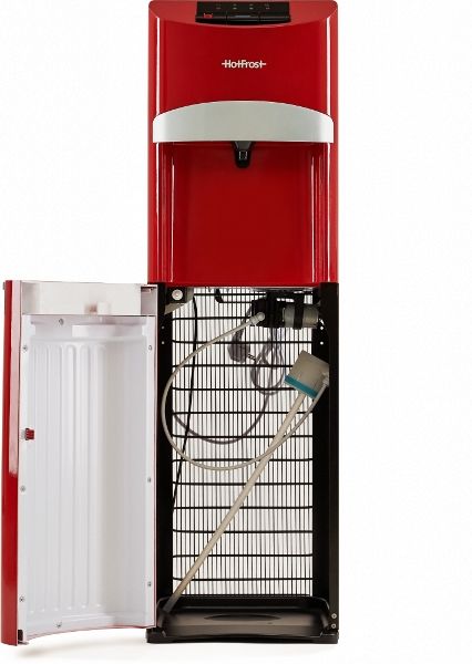 Кулер компрессорный для воды с нижней загрузкой HotFrost 45A Red