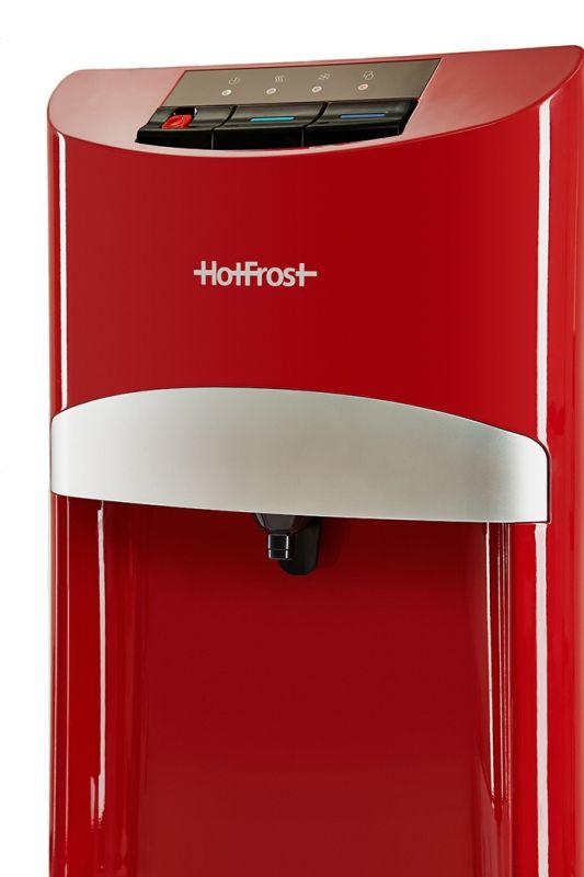 Кулер компрессорный для воды с нижней загрузкой HotFrost 45A Red