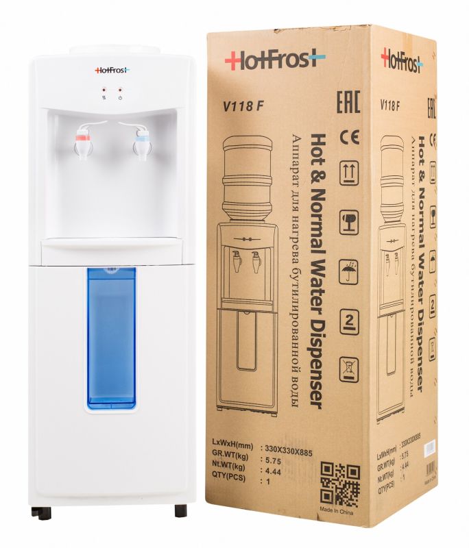 Кулер для води підлоговий HotFrost V118F (без охолодження)