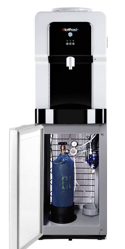 Напольный кулер HotFrost V900CSG с компрессором и газацией