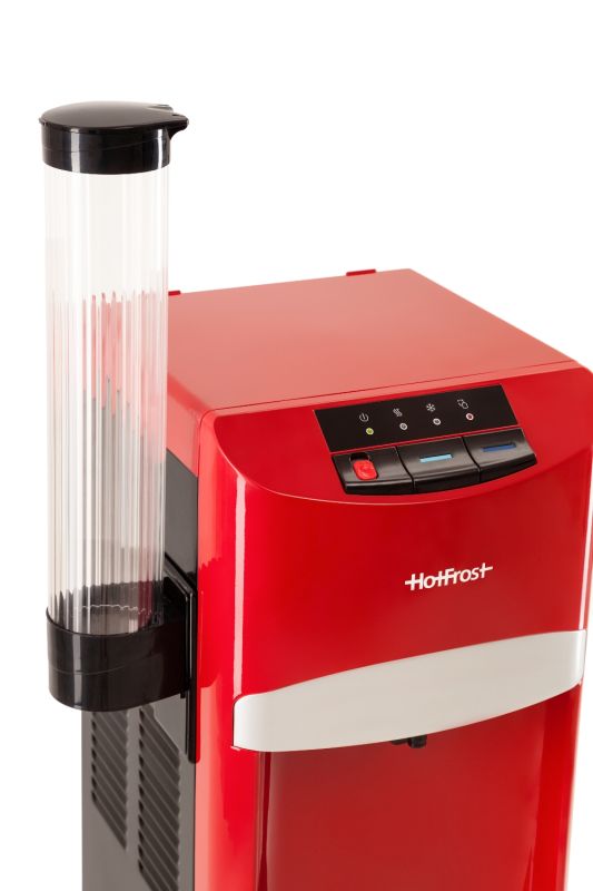 Кулер компрессорный для воды с нижней загрузкой HotFrost 45A Red